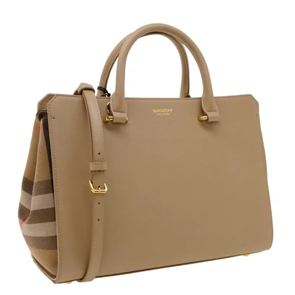 Burberry | Bags | Burberry Banwell Tote Beige Leather